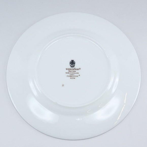 Wedgwood Cup & saucer & plate Florentine turquoise Tableware Porcelain _ - Picture 2 of 7